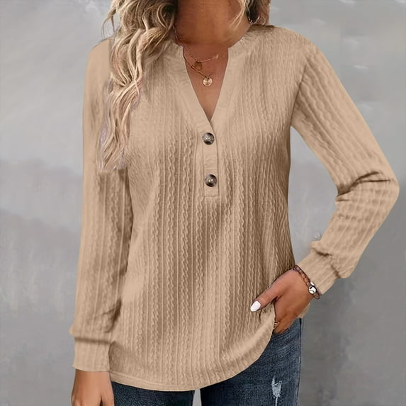 TYGHBN Womens Large Loose Solid V Neck Casual Loose V Neck Top T Shirt Womens Athletic Tee Shirts Layering Long Sleeve Shirt Women Women Summer Women S T Shirts Dark Shirt for Women Stripped Short