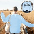 thumbnail image 1 of TYGHBN Womens Letter Print Sweatshirt Oversize Sweatshirts Crewneck Long Sleeve Pullover Top Full Zip Athletic Sweatshirt Christmas Hoodie Zip up Oversized Women Distressed Tees Women Ladies Athletic, 1 of 3
