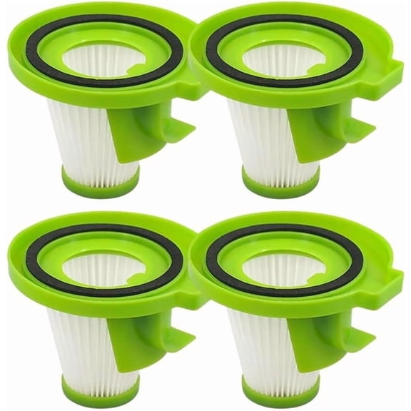 TYHLZJ Replacement Filters (4 Pack) for Ionvac , ZipVac 3-in-1 Corded Upright/Handheld Vacuum, Suitable for Floor and Carpet Cleaning