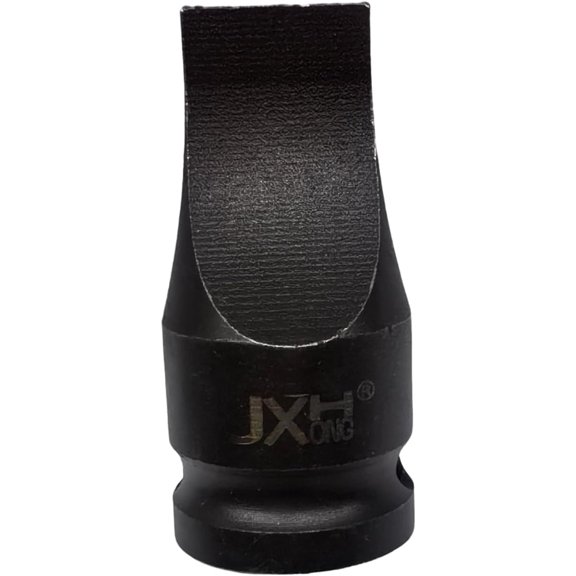 TYHREF-1/2-inch Drive Slotted Screwdriver Bit Socket/Drag Link Socket, 11/16" Width x 1/8" Thickness Tip, Heat-Treated Cr-Mo Alloy Steel