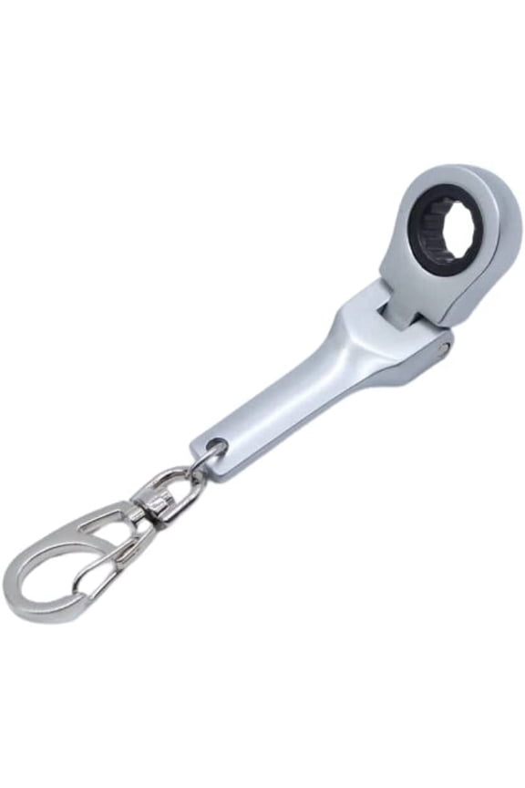 -10mm Ratchet Wrench Keychain Flex Head Key Ring (2 Pack)