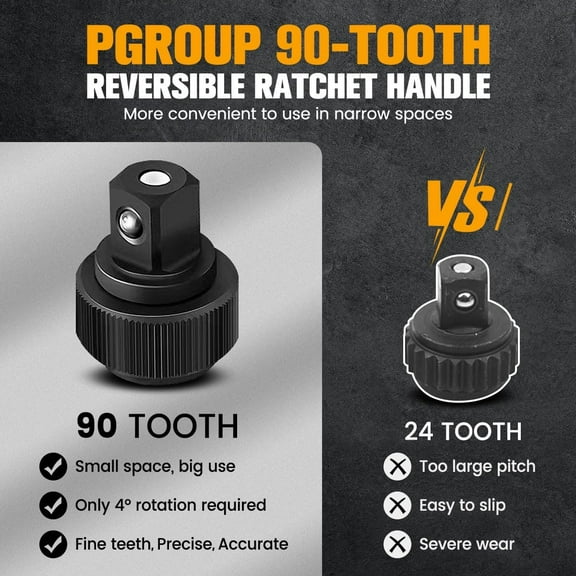 TYHREF-12PCS 1/4" Drive Metric Socket Wrench Set, 90-Tooth Reversible Ratchet Handle6 Point Shallow Sockets (4-13mm) and Extension Bar 4", CR-V Steel, Tool Set For Car,Motorcycle,Bike Repair