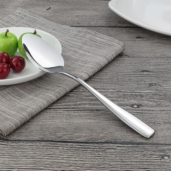 TYHREF-16-Piece Stainless Steel Dessert Spoons