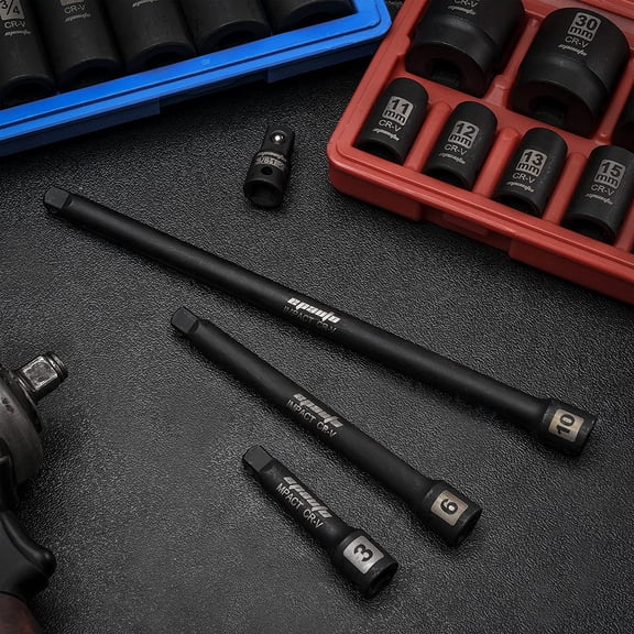 TYHREF-3 Pcs 3/8-Inch Drive Impact Extension Bar Set