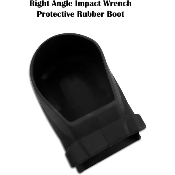 TYHREF-49-16-2564 Right Angle Impact Wrench Protective Boot, Black Rubber