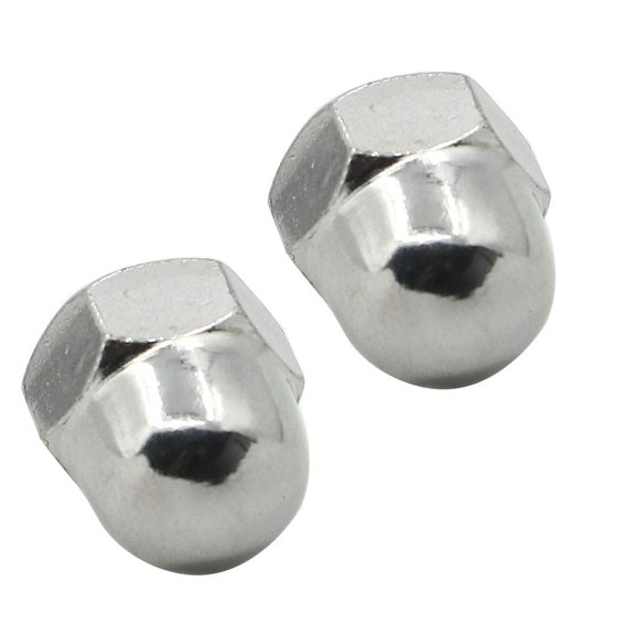 TYHREF-5PCS M10 Dome Acorn Cap Cover Nut 10mm x 1.25 Thread Pitch Wrench Size 16mm For Honda