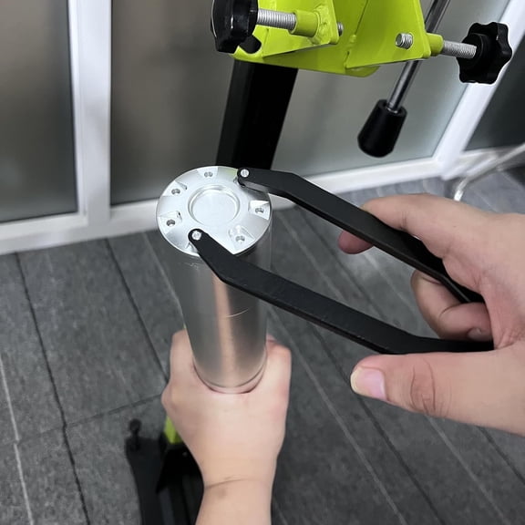 TYHREF-Adjustable Pin Spanner, 3mm/4mm/5mm Face Spanner, Aluminum Fork Cap Wrench - Effortlessly Remove Fork Caps