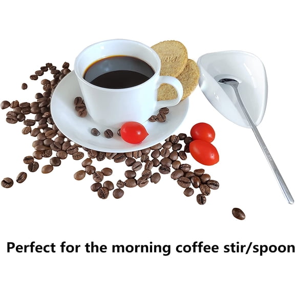 TYHREF-Coffee Spoon Rest, Counter Spoon Holder for Coffee Tea Spoons Stirrers, Mini Coffee Station Table, Coffee Bar Accessories