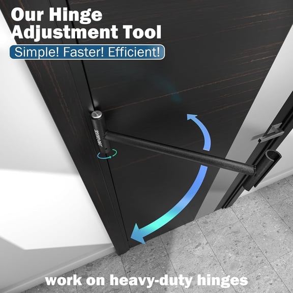 TYHREF-Door Hinge Adjustment Tool for .134 and .180, 2-in-1 Hinges Gap Adjusting Wrench, Heavy-Duty Door Hinge Adjustment Tool for Office School Hospital