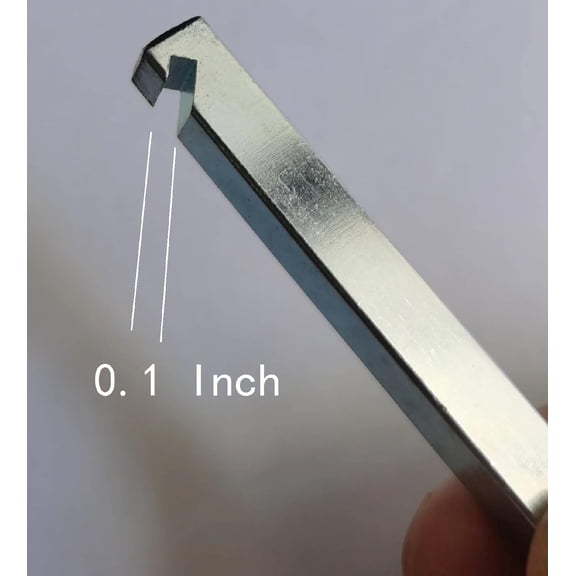 TYHREF-Door Strike Plate Bending Adjustment Wrench,Door Tweaker Wrench Tool for Security door gap elimination adjustment (2)