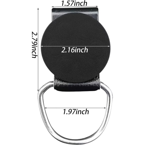 TYHREF-Durable Waist Hammer-Hammer Holder Loop-Belt Tool Clip Heavy-Hammer Holder for Tool Belt-Duty Magnetic Tool Holder for Belt Clip-Leather Heavy Duty Steel