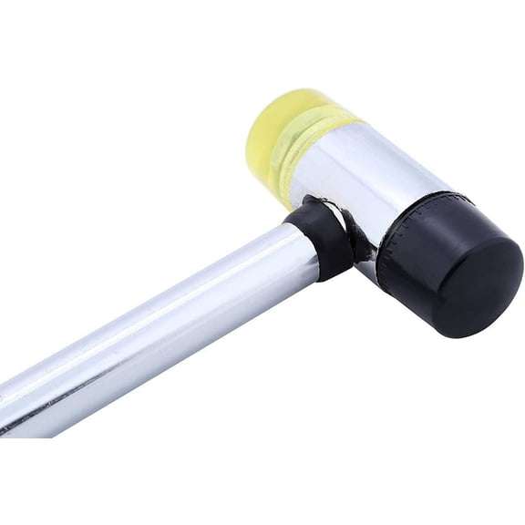 TYHREF-Glazing Hammer for Professional Lead Came Stained Glass Work Doublesided & Lightweight Mallet is Perfect for DIY