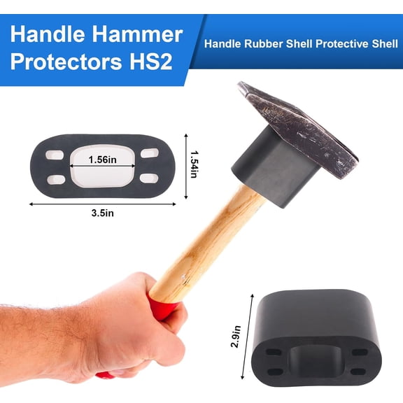 TYHREF-Hammer Handle Protector for Sledge Hammer and Axes,Hammer Saver Prevents Overstrike Damage to Handles