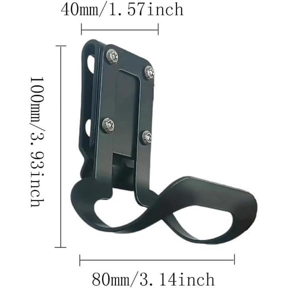 TYHREF-Hammer Holster Clip on Tool Belt Hammer Belt Hook for Pliers Hammer Wrench Metal Accessories Holder for Tool Belt Quick Response Hammer Holster Hammer Loop