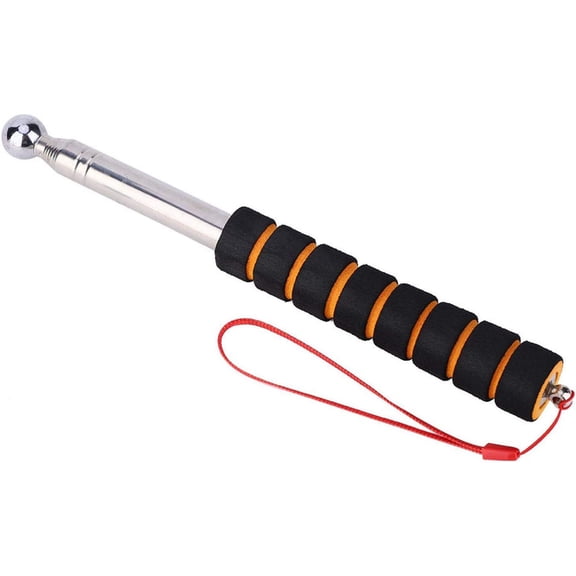 TYHREF-Home Inspection Hammer, Stainless Steel, Silver, Non-slip Sponge Handle, 51.18 inches