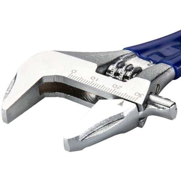 TYHREF-Large Opening Adjustable Wrench Spanner with Short Handle 5''(Max Opening: 30mm/1.2 inch)