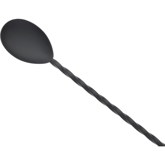 TYHREF-Muddle Bar Spoon, Muddler 11 13/16" (30 cm), Matte Black