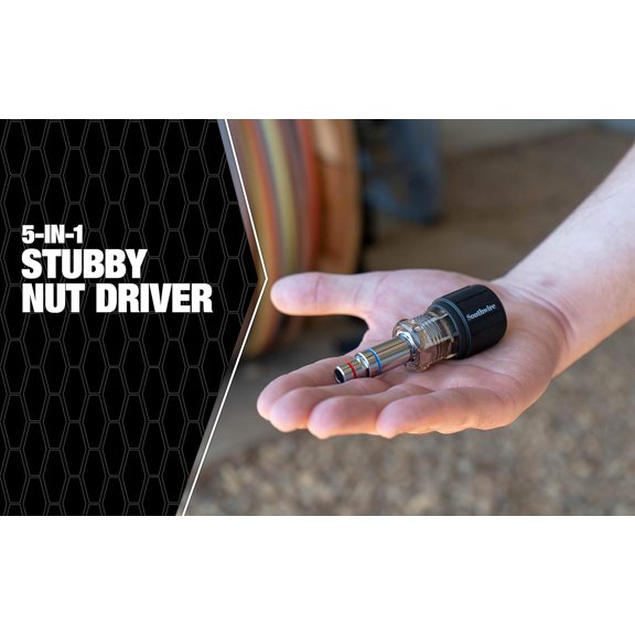 TYHREF-NDS5N1; 5 IN 1 STUBBY NUT DRIVER(TRI)