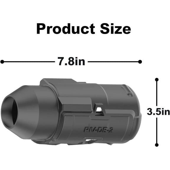 TYHREF-Protective Rubber Boot Compatible with Dewalt 20V Max Cordless 1/2 In High Torque Impact Wrench(1 PACK)
