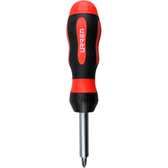 TYHREF-Ratcheting Screwdriver - 8-in-1 Multi Bit Screw Driver with Magnetic Bit Holder & Convenient Bit Storage - 9308M