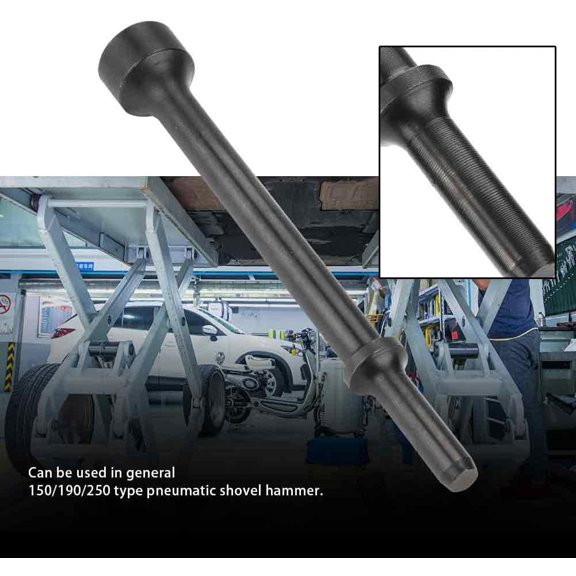 TYHREF-Smoothing Pneumatic Hammer Bit 0.4Inch Shank Extended Length Air Impact Tool (178mm)