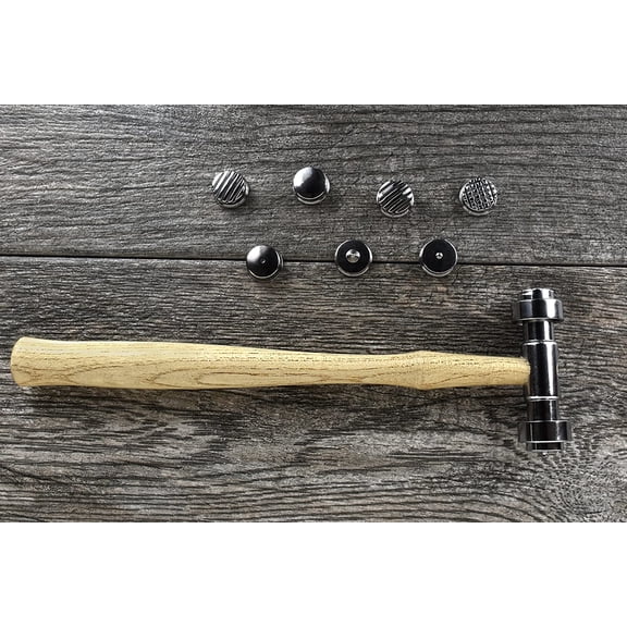 TYHREF-Texturing Hammer - Interchangeable Tips - Dual Head - 9 Different Tips - 837-9TM