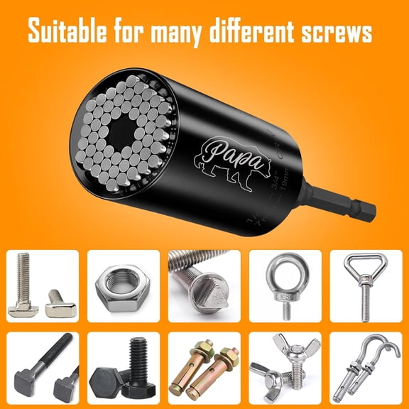 TYHREF-Tools Gifts for Dad Fathers Day Christmas - Stocking Stuffers for Adults Men Women Cool Stuff socket wrench set Tools for Men Dad Husband on Valentines Birthdays Fathers day Christmas