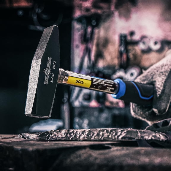 TYHREF-Tubular Cross Peen Blacksmith Hammer 11 Oz Small Construction Tools Sheet Metal Hammer 0672