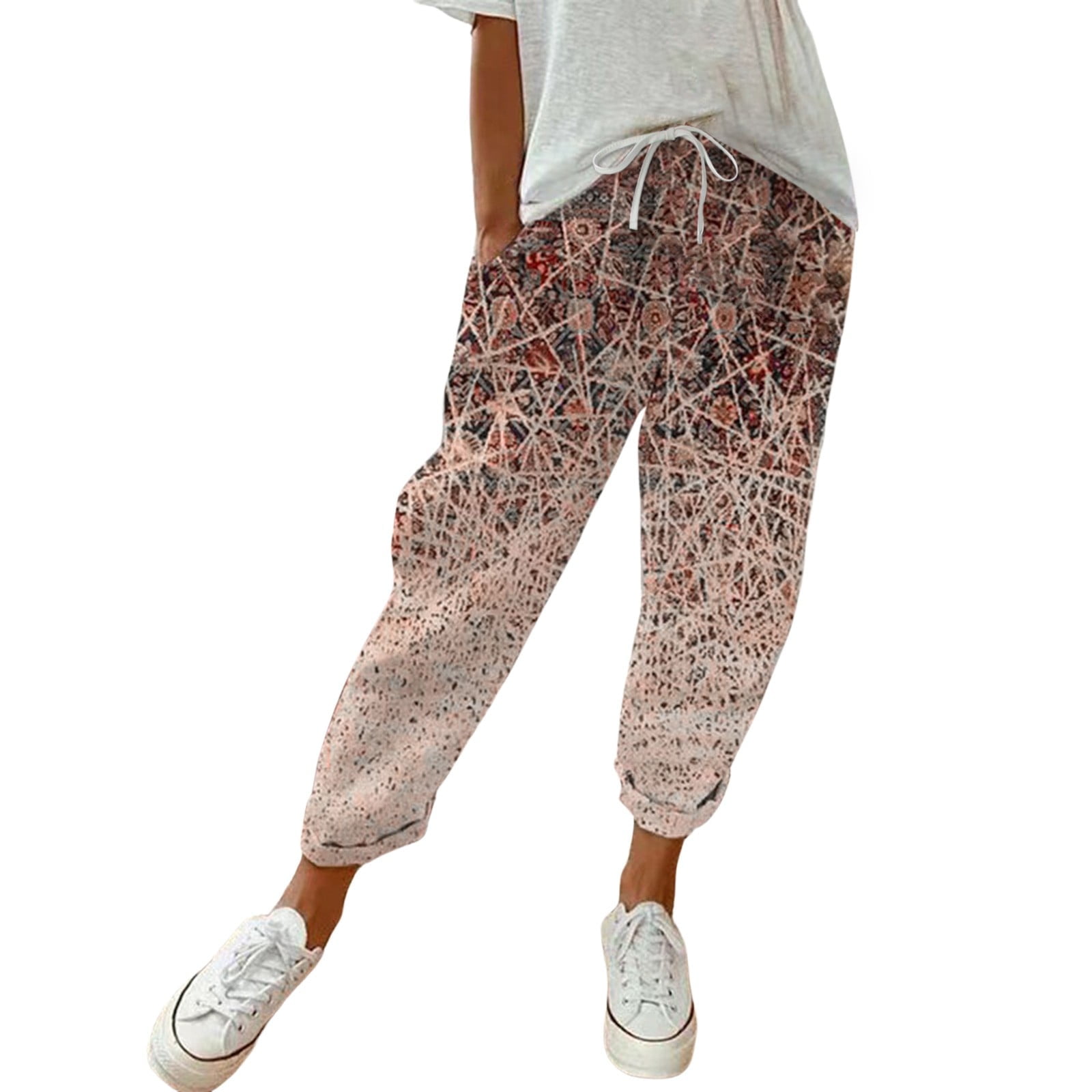 TYIANH Lightweight Summer Pants Women Women Summer Wide Leg High