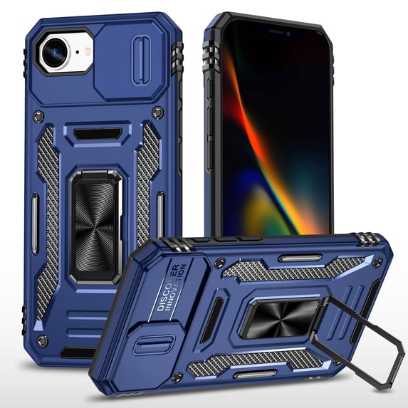 TYJKeJi Case Kickstand Drop Resistant Shockproof Case For iPhone 16E