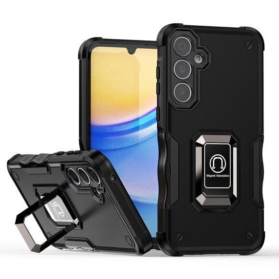 TYJKeJi Case with Holder Stander Kickstand Drop Resistant Shockproof Case For Samsung Galaxy A35 5G