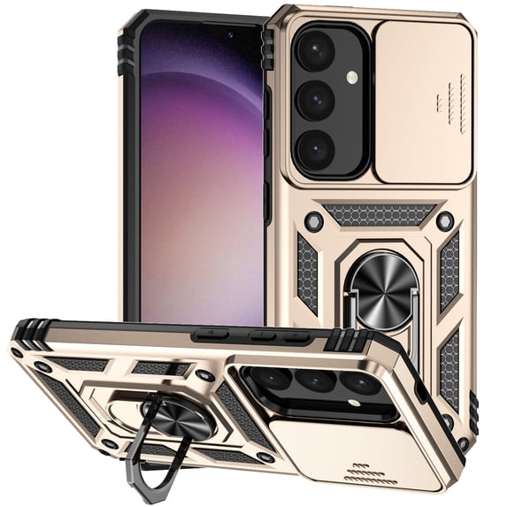 TYJKeJi Case with Holder Stander Kickstand Drop Resistant Shockproof Case For Samsung Galaxy S25 Plus (S25+) (6.7inch)