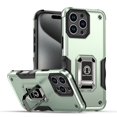 thumbnail image 1 of TYJKeJi Case with Holder Stander Kickstand Drop Resistant Shockproof Case For iPhone 16 Pro (6.3inch), 1 of 7