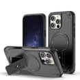 thumbnail image 1 of TYJKeJi Case with Holder Stander Kickstand Drop Resistant Shockproof Case For iPhone 16 Pro Max (6.9inch), 1 of 7