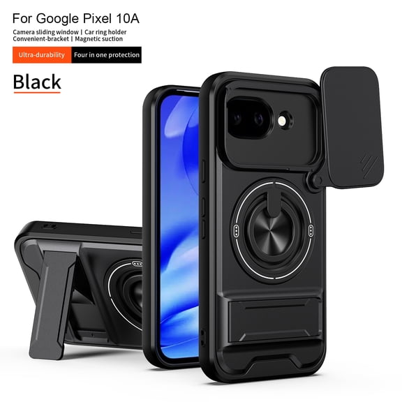 TYJKeJi Case with Kickstand Drop Resistant Shockproof Case For Google Pixel 10A