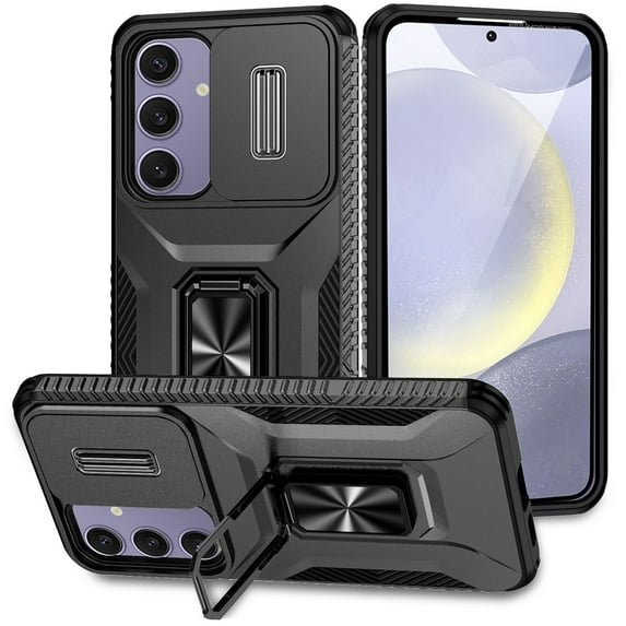 TYJKeJi Case with Kickstand Drop Resistant Shockproof Case For Samsung Galaxy S25 FE