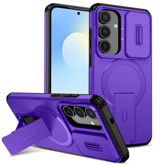TYJKeJi Case with Kickstand Drop Resistant Shockproof Case For Samsung Galaxy S25 FE