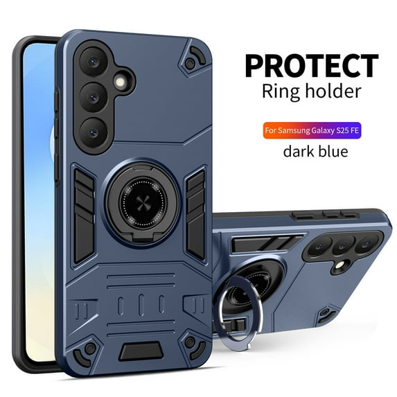 TYJKeJi Case with Kickstand Drop Resistant Shockproof Case For Samsung Galaxy S25 FE
