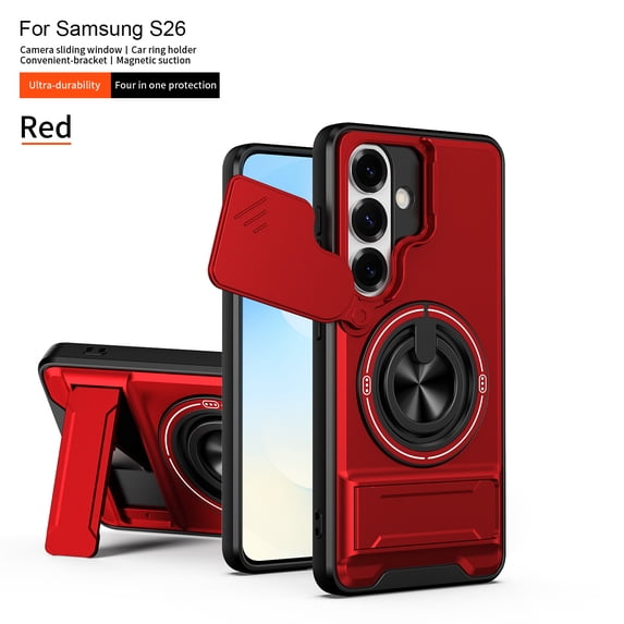 TYJKeJi Case with Kickstand Drop Resistant Shockproof Case For Samsung Galaxy S26