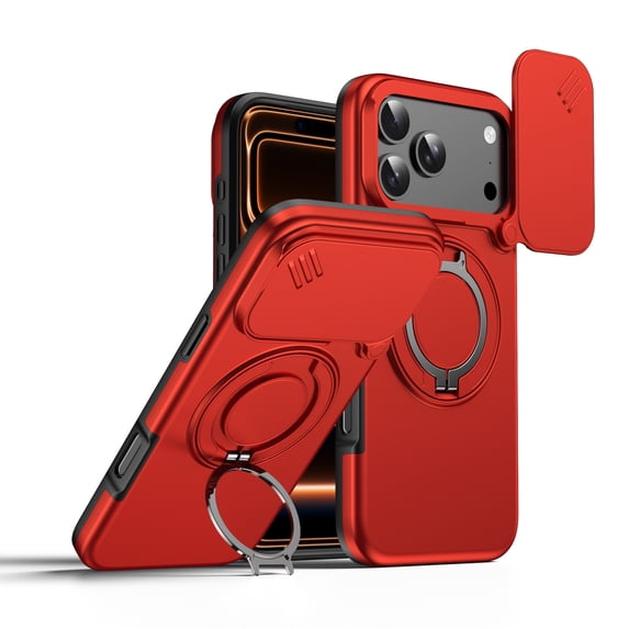 TYJKeJi Case with Kickstand Drop Resistant Shockproof Case For iPhone 18 Pro