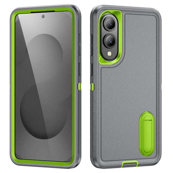 TYJKeJi Case with Kickstand Drop Resistant Shockproof Stander Case For Samsung Galaxy S25 Edge