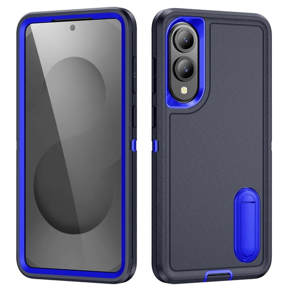 TYJKeJi Case with Kickstand Drop Resistant Shockproof Stander Case For Samsung Galaxy S25 Edge