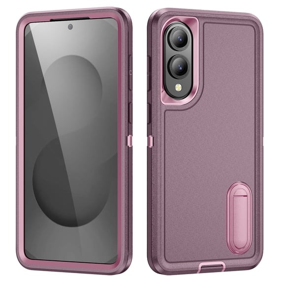 TYJKeJi Case with Kickstand Drop Resistant Shockproof Stander Case For Samsung Galaxy S25 Edge