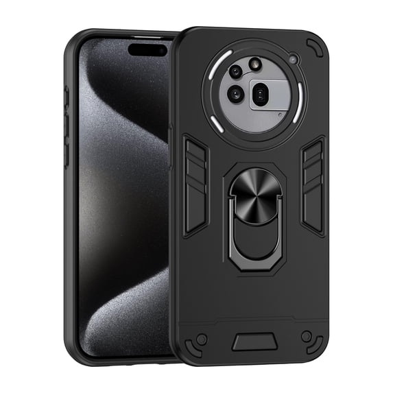 TYJKeJi Case with Stander Kickstand Drop Resistant Shockproof Case For Nothing Phone 3a Pro