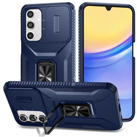 TYJKeJi Case with Stander Kickstand Drop Resistant Shockproof Case For Samsung Galaxy A16