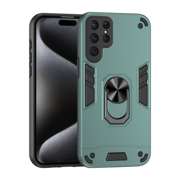 TYJKeJi Case with Stander Kickstand Drop Resistant Shockproof Case For Samsung Galaxy S25 Ultra