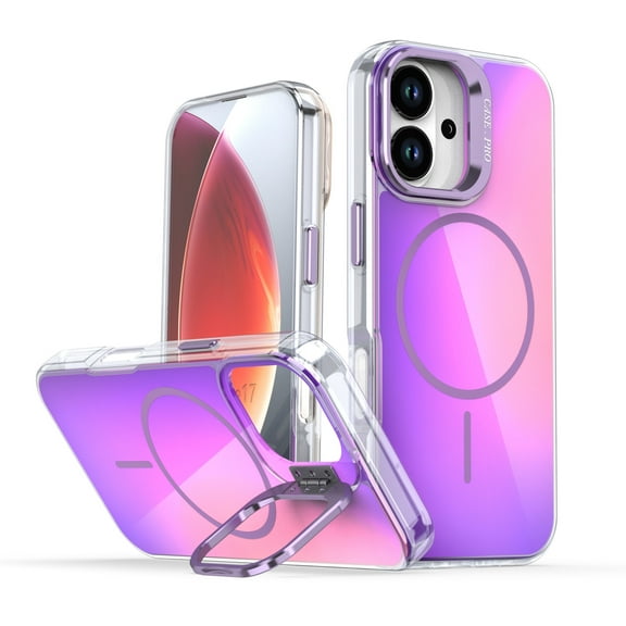 TYJKeJi Fashion Case Stander Drop Resistant Shockproof Case For iPhone 17