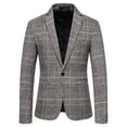 thumbnail image 1 of TYLBkk Winter Coats for Women Wool Jacket Women Casual for Girl Suit Blazer Single Breasted Fashion Business Men's Fashion Business Cardigan, 1 of 8