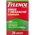 thumbnail image 1 of TYLENOL Sinus Congestion & Pain Caplets Daytime 24 Caplets (Pack of 6), 1 of 5