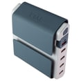 thumbnail image 1 of TYLT Energi Desktop Charging Station with 4 USB Ports + Portable Battery - Gray, 1 of 4